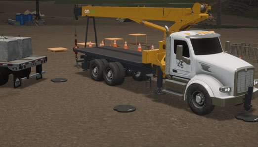 Boom Truck Simulator Vortex Construction Equipment Training Simulators