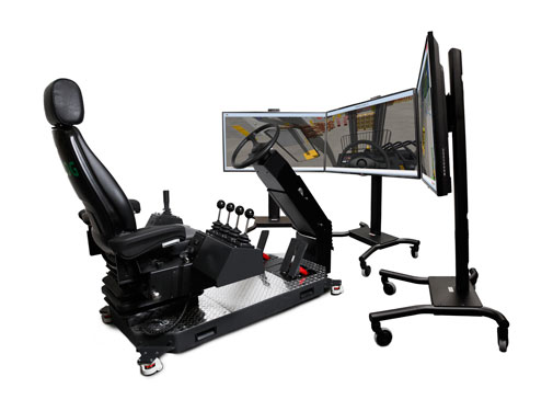 Simlog Simulation Training Multiple display set-up